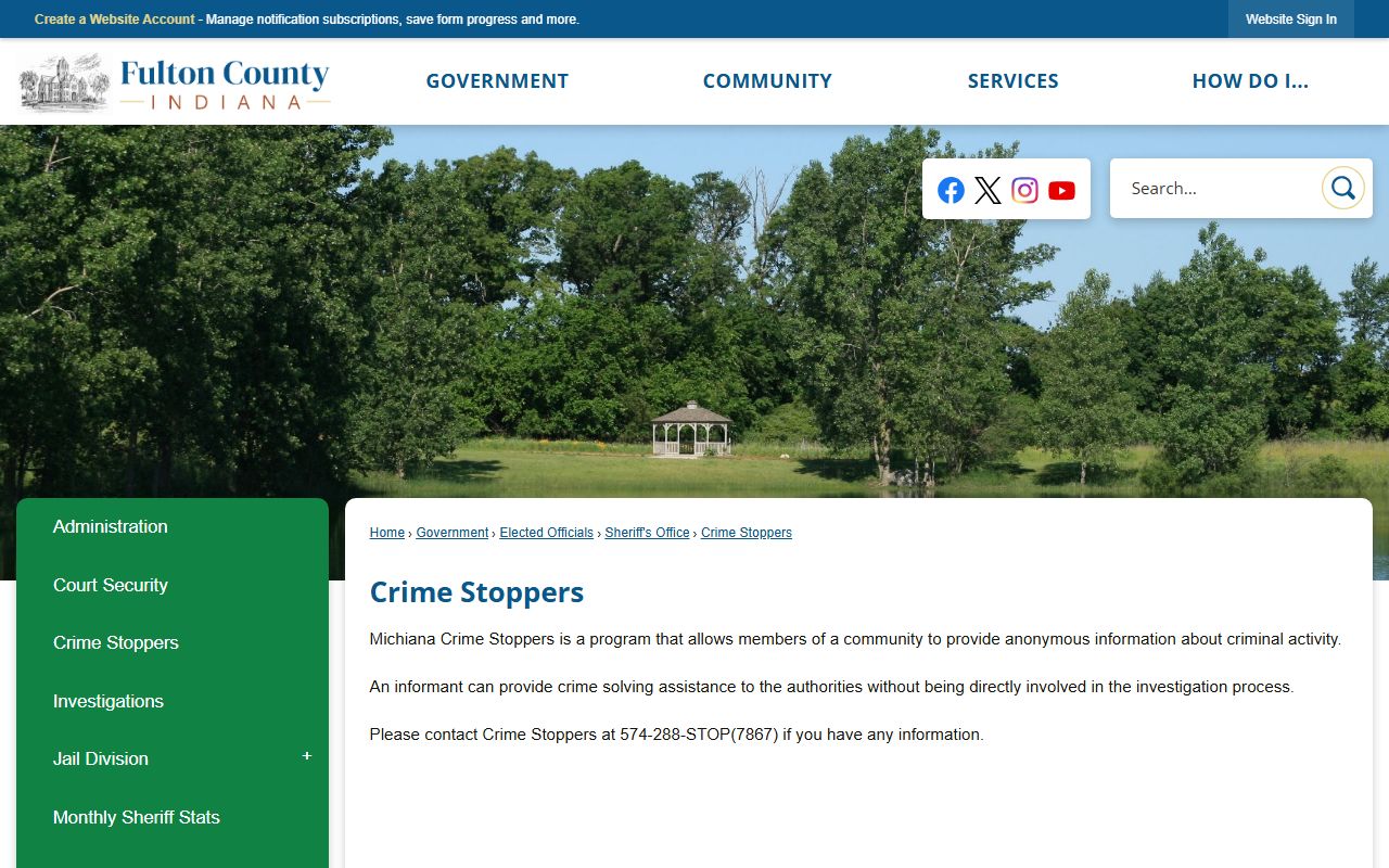 Fulton County warrant records Crime Stoppers official page